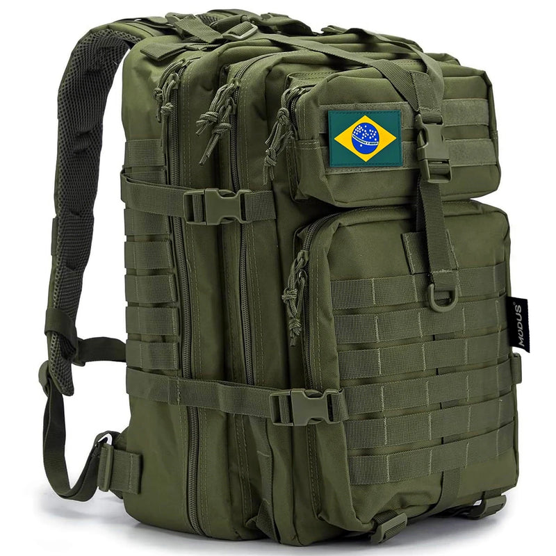 Mochila tática militar, à prova d'água, 50L, esportiva, camping, caminhadas, trekking, pesca, caça, assalto