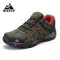 HIKEUP Sapatos de caminhada masculinos Resistente ao desgaste